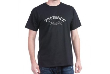PATIENCE Grasshopper" Dark T-Shirt
