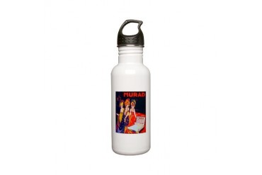 ART NOUVEAU Vintage Stainless Water Bottle 0.6L by CafePress