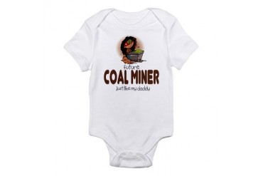 Future Coal Miner like Daddy Baby Infant Bodysuit