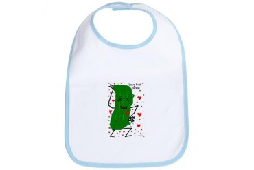LOVE THAT PICKLE Love Bib by CafePress