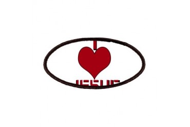 I LOVE JESUS Christian Patches by CafePress
