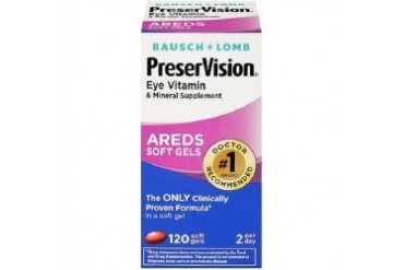 Bausch Lomb PreserVision AREDS Soft Gels