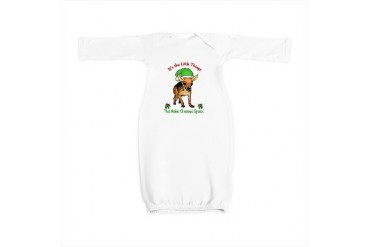 chihuahua cartoon elf 2.png Pets Baby Gown by CafePress