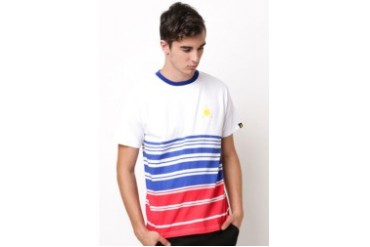 Striper Yellow Logo T-Shirt