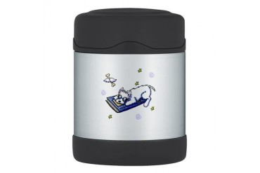 Book Lover Westie Thermos Food Jar Geek Thermosreg; Food Jar by CafePress