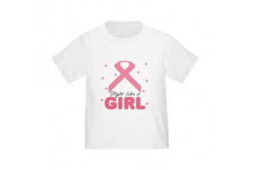 Fight Like a Girl Baby Toddler T-Shirt
