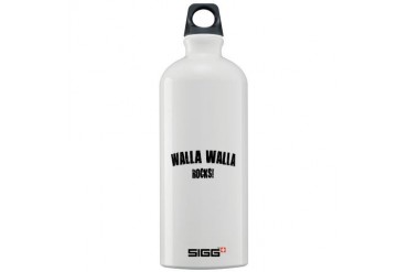 Walla Walla Rocks Location Sigg Water Bottle 1.0L by CafePress