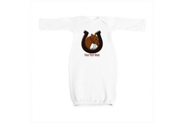 Horse Baby Gown by CafePress