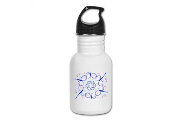 flower Flower Kid's Water Bottle by CafePress