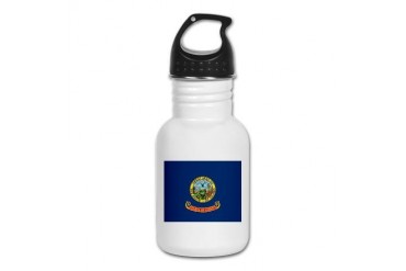 Idaho State Flag Flag Kid's Water Bottle by CafePress