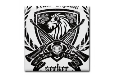 Seeker - Get the Snitch Gothic Tile Coaster by CafePress