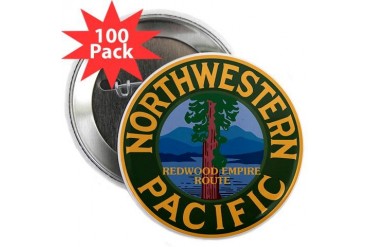 NWP RR Northwestern 2.25 Button 100 pack by CafePress