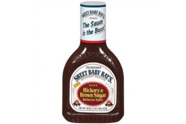 Sweet Baby Ray s Hickory amp Brown Sugar Barbecue Sauce 18 oz Bottle