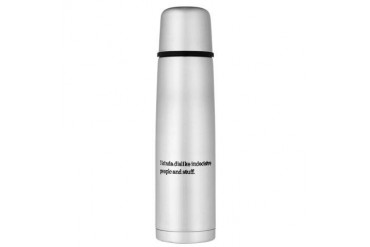 indec.jpg Large Thermos Bottle Funny Large Thermosreg; Bottle by CafePress