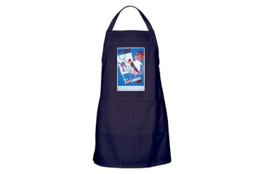 wpa 462.jpg Vintage Apron dark by CafePress