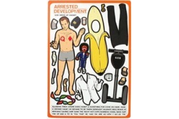 Arrested Development Gob Bluth Dress Up Magnet Set