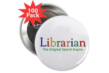 Librarian Internet 2.25 Button 100 pack by CafePress