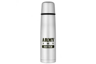 Army Sister Large Thermos Bottle Army Large Thermosreg; Bottle by CafePress