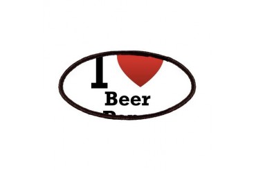 i-love-beer-pong-light.png Humor Patches by CafePress