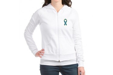 Down Syndrome Ribbon Health Jr. Hoodie by CafePress