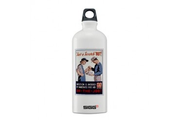 wpa 414.jpg Vintage Sigg Water Bottle 0.6L by CafePress