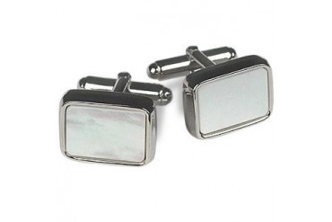 Evergreen - Elegant Silver Plated Cuff Links