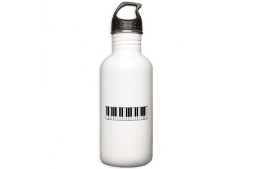 Keyboard / Piano Piano Stainless Water Bottle 1.0L by CafePress