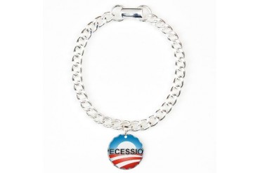 Nobama 2012 Obama Charm Bracelet, One Charm by CafePress