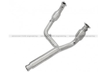aFe Mach Force XP Y-Pipe Stainless Steel Exhaust System Chevrolet Silverado 1500 V8 09-13