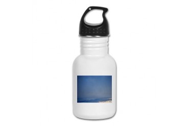 Morning Beach Peace Kid's Water Bottle by CafePress