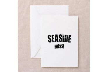 Seaside Rocks California Greeting Cards Pk of 10 by CafePress