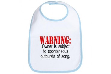 Warning: Owner subject to sp Funny Bib by CafePress