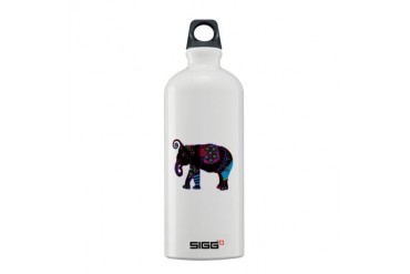 Decorative Elephant 6 Elephant Sigg Water Bottle 0.6L by CafePress