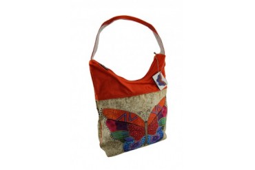 Laurel Burch Flutterbye Medium Butterfly Scoop Tote Bag