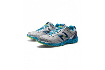 Silver & Blue 590v3 Running Shoe