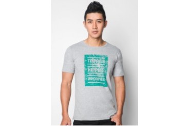 EZRA by ZALORA T.H.W Printed Tee