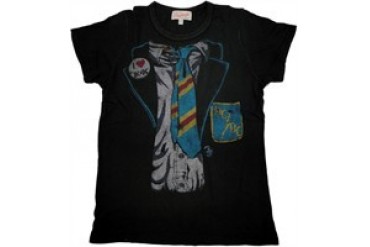 AC/DC Fan Costume Baby Doll Tee by JUNK FOOD