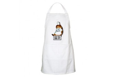 Guinea Pig Way BBQ Pig Apron by CafePress