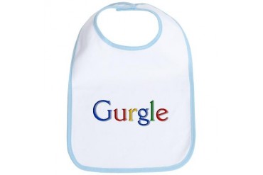 Gurgle Baby Bib by CafePress