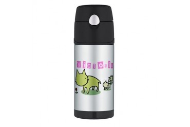 Victoria Cute Thermos Bottle 12oz by CafePress