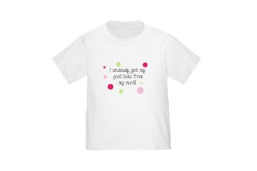 I get my looks from my Aunt Toddler T-Shirt