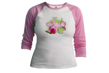 Orchid Jr. Raglan by CafePress
