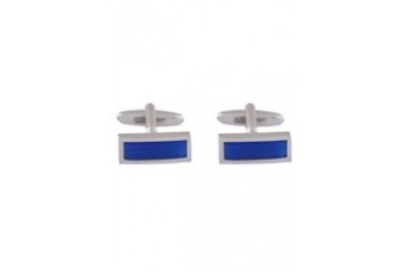 MALVIC CUFFS Enameled Rectangular Cufflinks