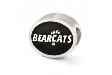 University of Cincinnati Collegiate Charm in Sterling Silver amp Enamel