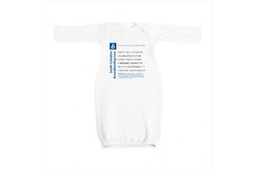 Breastfeeding in SC Baby Baby Gown by CafePress