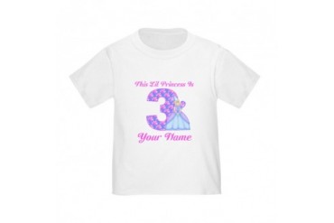 CafePress 3rd Birthday Princess Blonde T