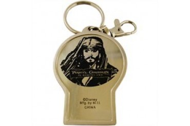 Pirates of the Caribbean Jack Face Metal Keychains