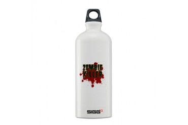 Zombie Killer Movie Sigg Water Bottle 0.6L by CafePress