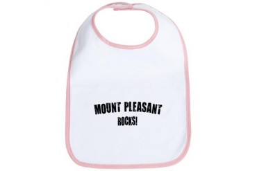 Mount Pleasant Sc Rocks South carolina Bib by CafePress