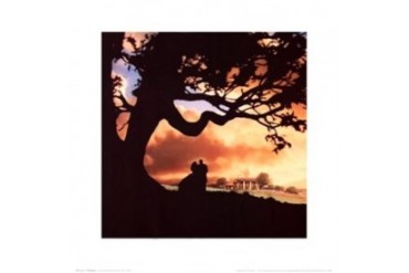 Gone with the Wind - Silhouette Poster Print (16 x 16)
